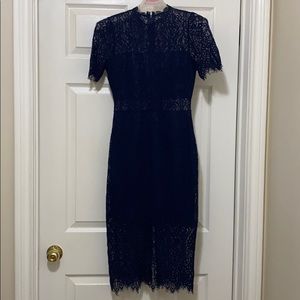 Chelsea lace-adjacent dress